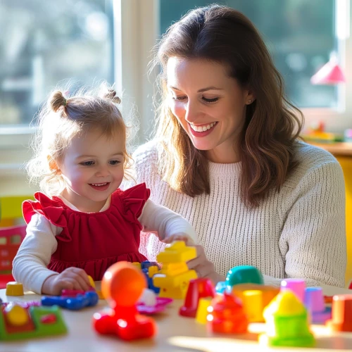 Логопед проводит занятие