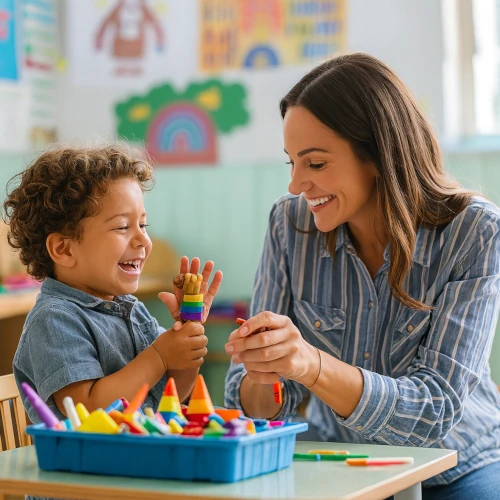 Дефектолог онлайн на уроке