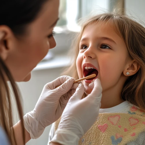 Логопедическое занятие с ребёнком с аденоидами