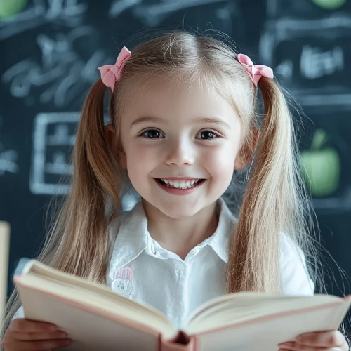 Постановка звука Ш – девочка за партой