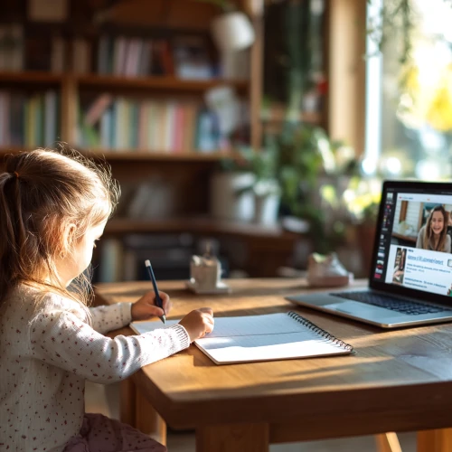 Постановка звука З - девочка за партой