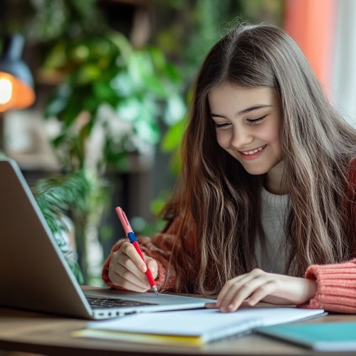 Вакансия логопед онлайн - ребёнок на уроке